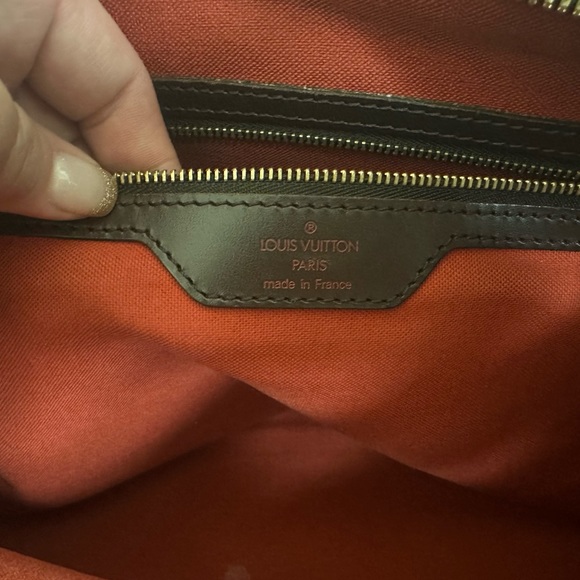 Authentic Louis Vuitton Damier Ebene Chelsea Canvas Handbag - Picture 11 of 12